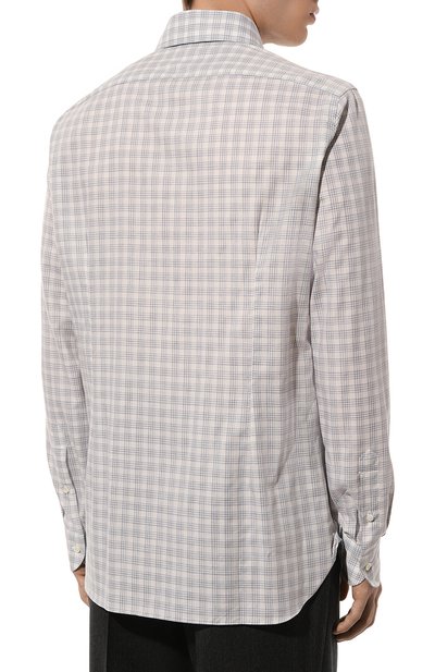 Хлопковая рубашка LUIGI BORRELLI, арт. SR10729, фото 4