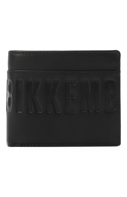 Мужской кожаное портмоне DIRK BIKKEMBERGS черного цвета, арт. BKPU00525M | Фото 1 (Нос: Не проставлено; Материал: Натуральная кожа; Материал сплава: Проставлено)