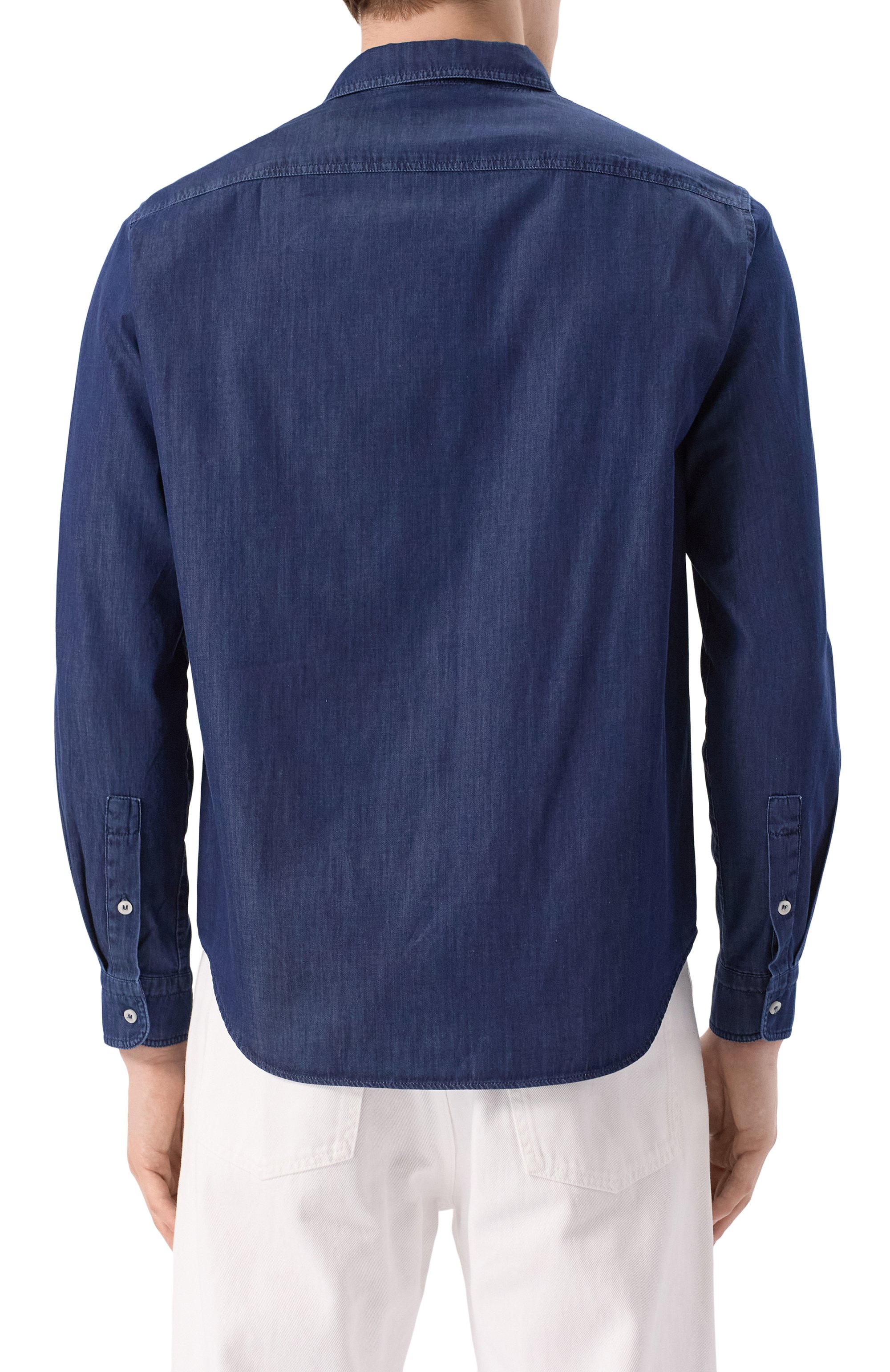 Джинсовая рубашка PAUL&SHARK, арт. 25413236, фото 4