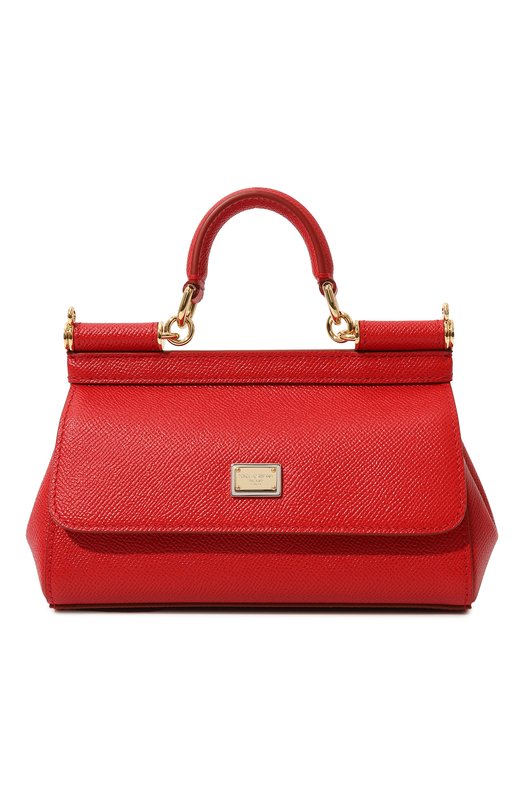 Сумка Sicily small Dolce & Gabbana BB9116_BE9116/A1001_1 Красный BB9116_BE9116/A1001_1