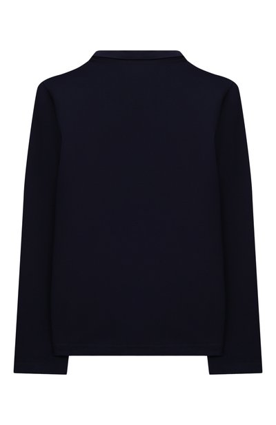 Хлопковое поло ZHANNA & ANNA синего цвета по цене 7100 руб., арт. ZABL13072120, фото 2 Хлопковое поло ZHANNA & ANNA, арт. ZABL13072120, фото 2