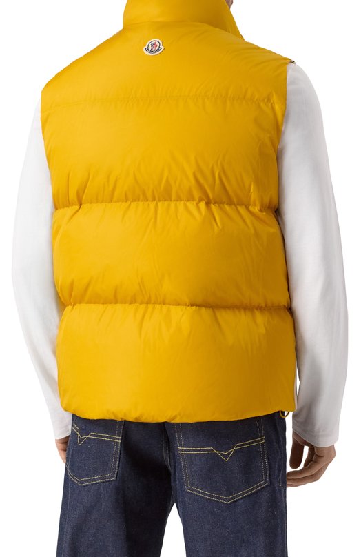 Пуховый жилет 8 Moncler Palm Angels  Moncler Genius 1A00015/M2563 Жёлтый  1A00015/M2563 Фото 4
