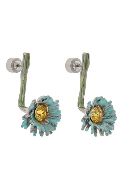 Серьги MARNI бирюзового цвета по цене 34850 руб., арт. 0RMV0541A0 P6527, фото 3 Серьги MARNI, арт. 0RMV0541A0 P6527, фото 3