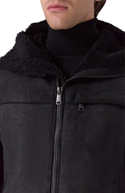 Дубленка Transit CFUTRBS281 Чёрный  CFUTRBS281 Фото 5