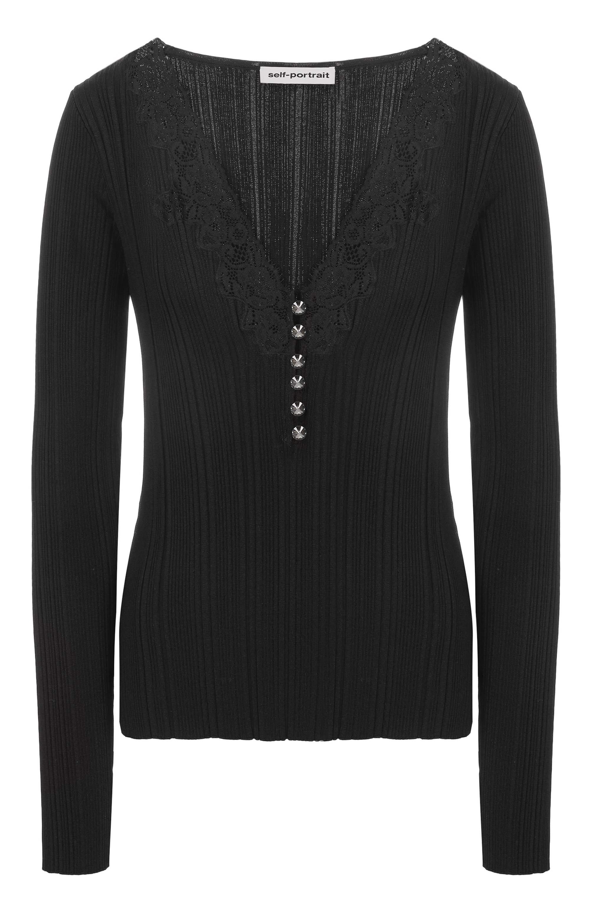 Пуловер SELF-PORTRAIT, арт. AW25042TB, фото 1