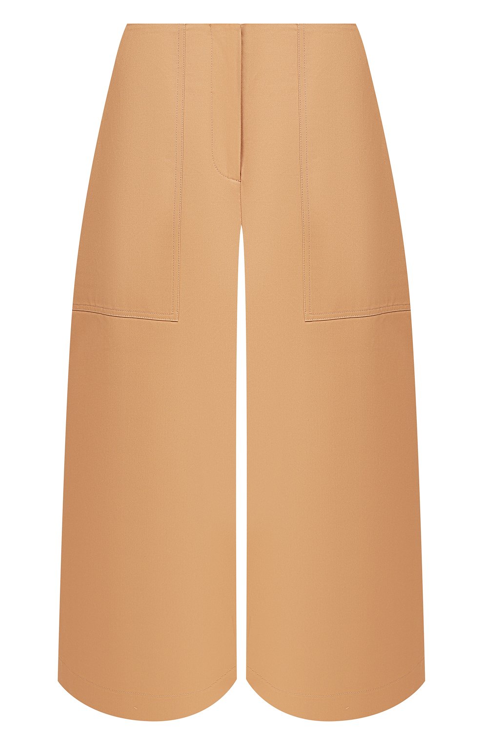 Хлопковые брюки JIL SANDER NAVY, арт. JNWM3052A/JM2418, фото 1
