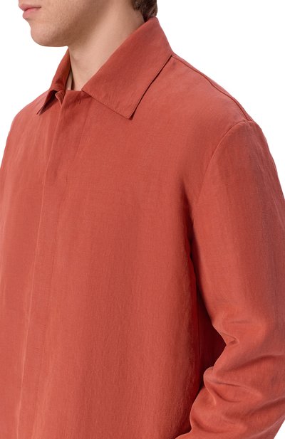 Куртка-рубашка изо льна и шелка MVST, арт. M26.2PM.B007/F159 LISITEA-LINEN/SILK, фото 5