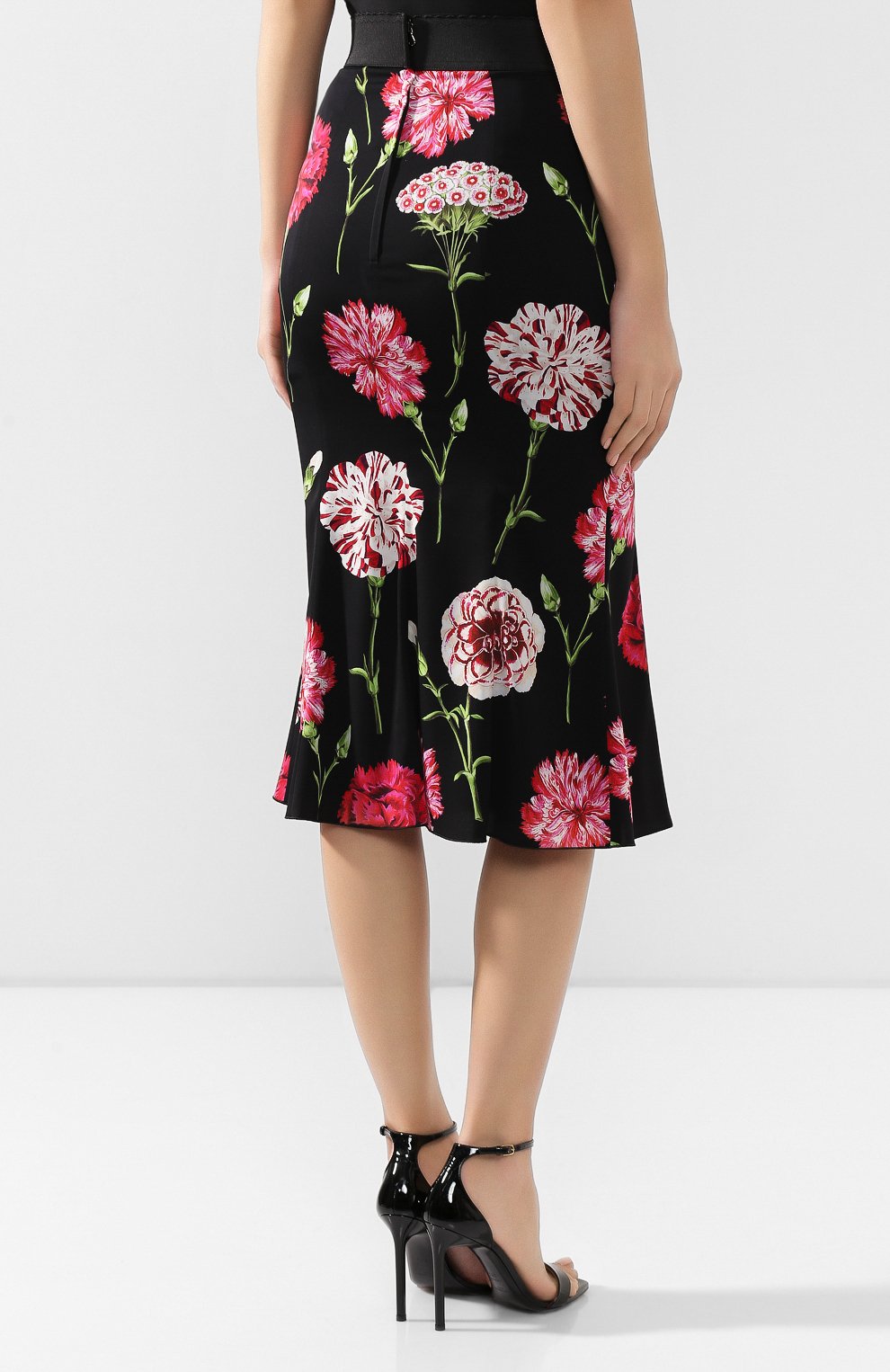 Шелковая юбка DOLCE & GABBANA, арт. F4A0CT/FSAY7, фото 4