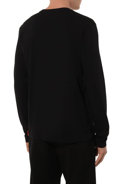 Хлопковый лонгслив BOGNER FIRE+ICE черного цвета по цене 14100 руб., арт. 54307030, фото 4 Хлопковый лонгслив BOGNER FIRE+ICE, арт. 54307030, фото 4