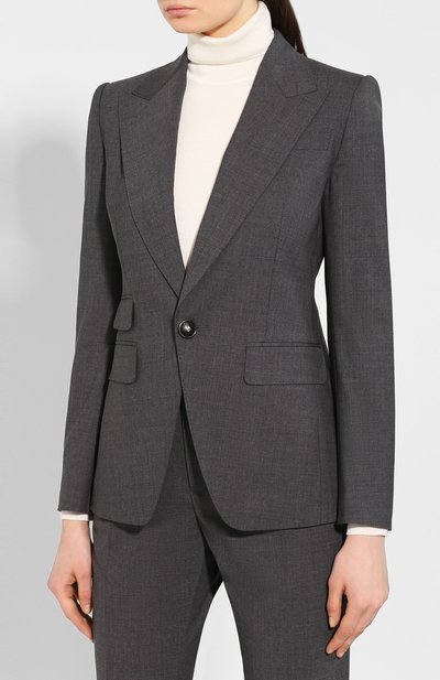Шерстяной костюм DSQUARED2 серого цвета по цене 131000 руб., арт. S75FT0199/S40320, фото 2 Шерстяной костюм DSQUARED2, арт. S75FT0199/S40320, фото 2