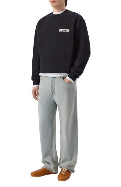 Хлопковый свитшот JACQUEMUS, арт. 24ESSM00206/AJ00126, фото 2