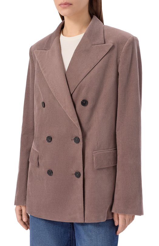 Вельветовый жакет Windsor 52 DS411V 10019852/30049377 Коричневый  52 DS411V 10019852/30049377 Фото 3