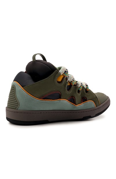 Комбинированные кеды curb LANVIN, арт. FM-SKRK11-DALL-P22, фото 5
