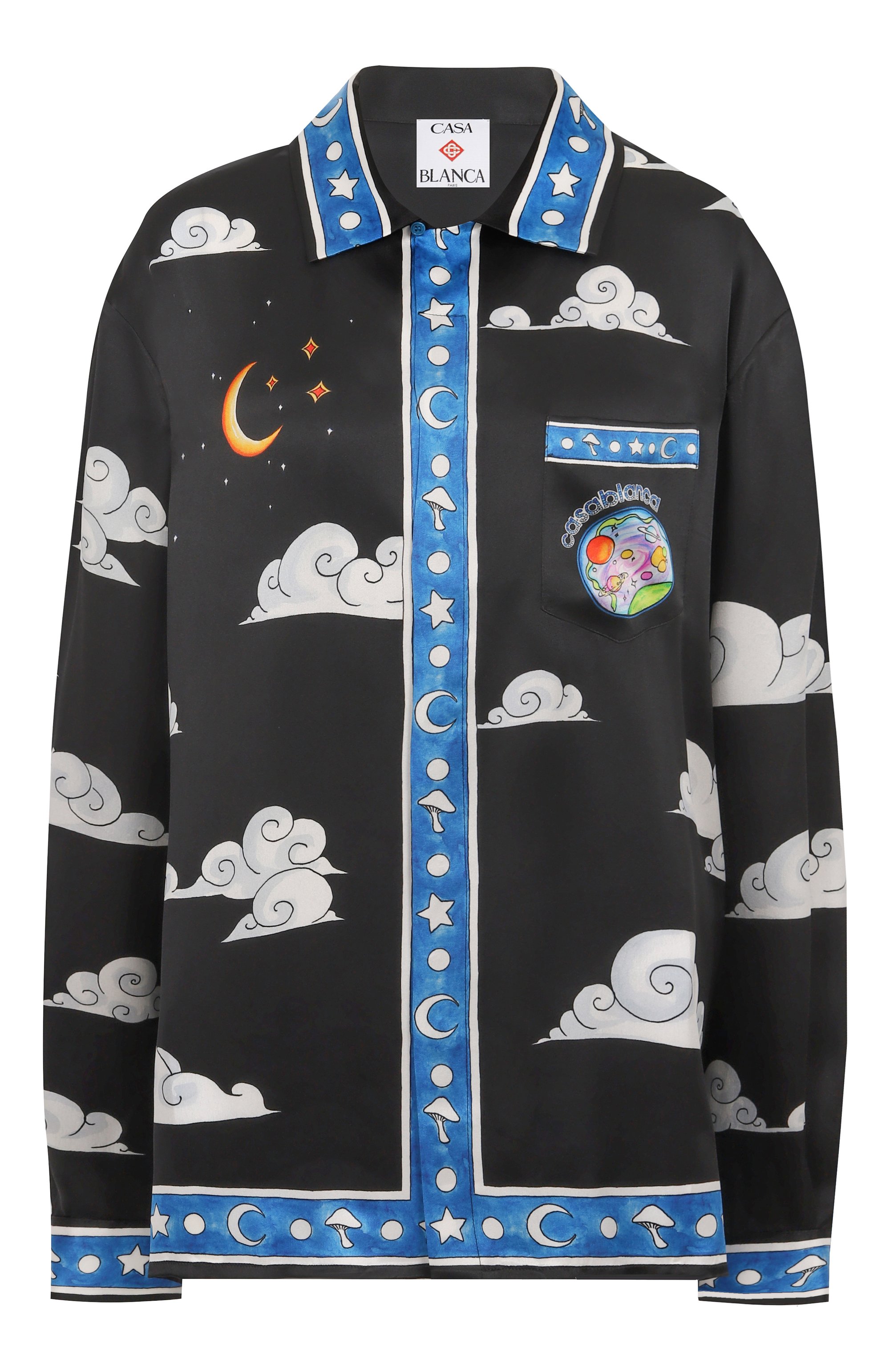 Шелковая блузка CASABLANCA, арт. UWS25SH00602, фото 1