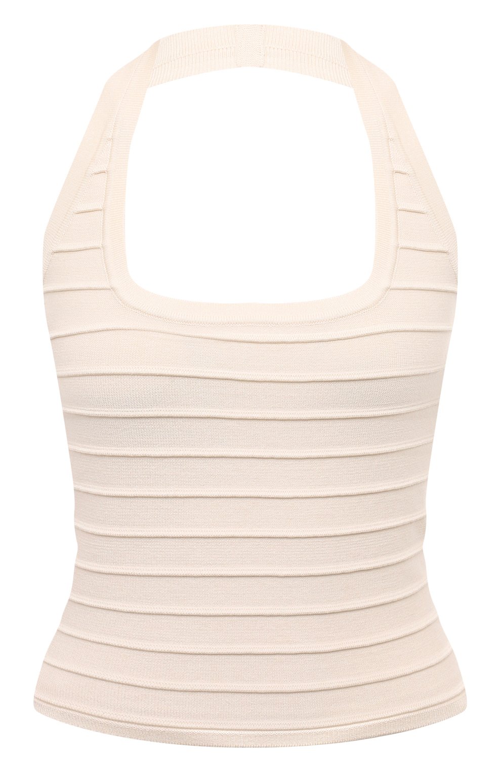 Топ из шелка и вискозы FREEAGE кремового цвета по цене 35300 руб., арт. S23.TP067.6070.111, фото 1 Топ из шелка и вискозы FREEAGE, арт. S23.TP067.6070.111, фото 1