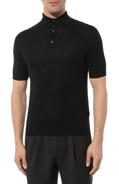 Поло из шелка и льна MVST, арт. PL1MC LS16R, фото 3