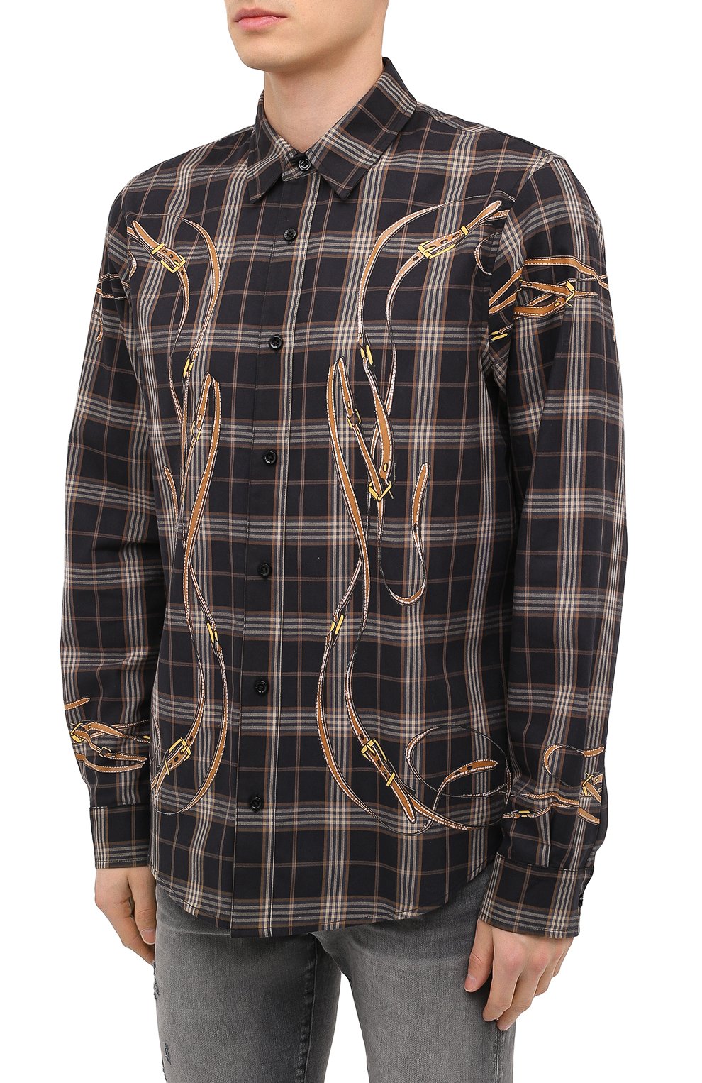 Хлопковая рубашка AMIRI, арт. W0M04615PD, фото 3