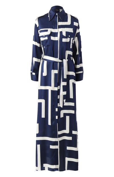 Женское шелковое платье KITON, арт. D47321K0926E06