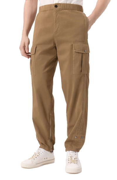 Хлопковые джоггеры DRIES VAN NOTEN, арт. 251-020955-1473, фото 3