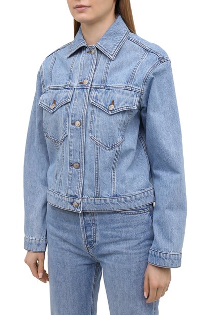 Куртка NANUSHKA, арт. MAREN_LIGHT BLUE_RIGID DENIM, фото 3