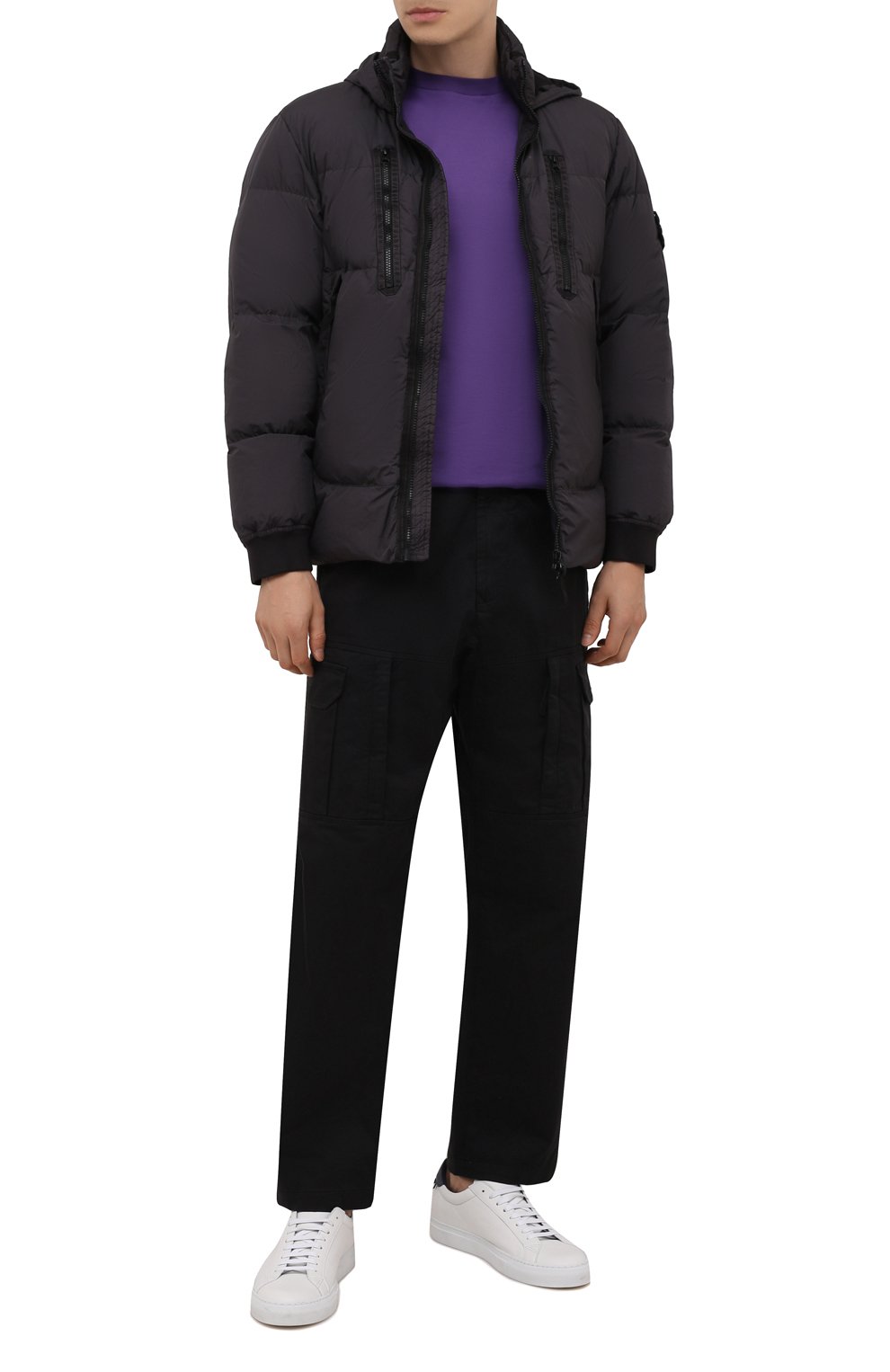 Хлопковая футболка STONE ISLAND SHADOW PROJECT, арт. 751920105, фото 2