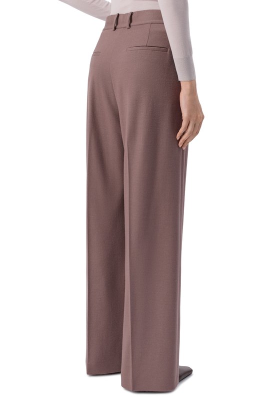 Шерстяные брюки Windsor 52 DH559HV 10001443/30049372 Коричневый  52 DH559HV 10001443/30049372 Фото 4