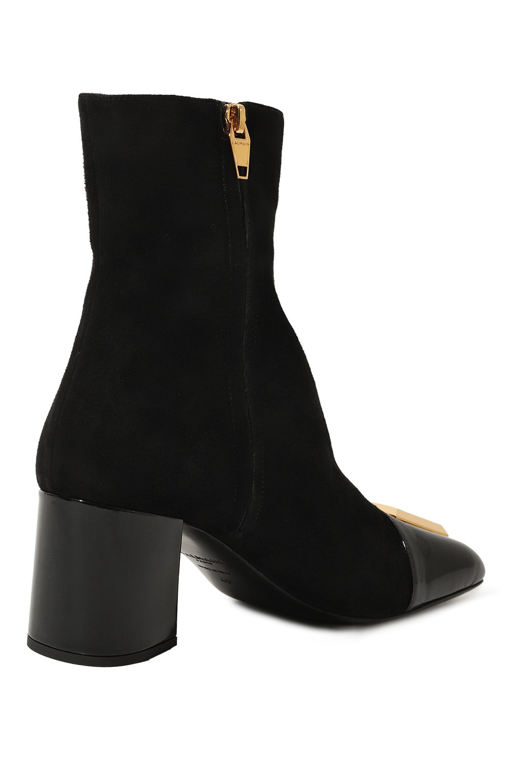 Кожаные ботильоны edna 75 BALMAIN, арт. DN1TE036/LCSV, фото 5