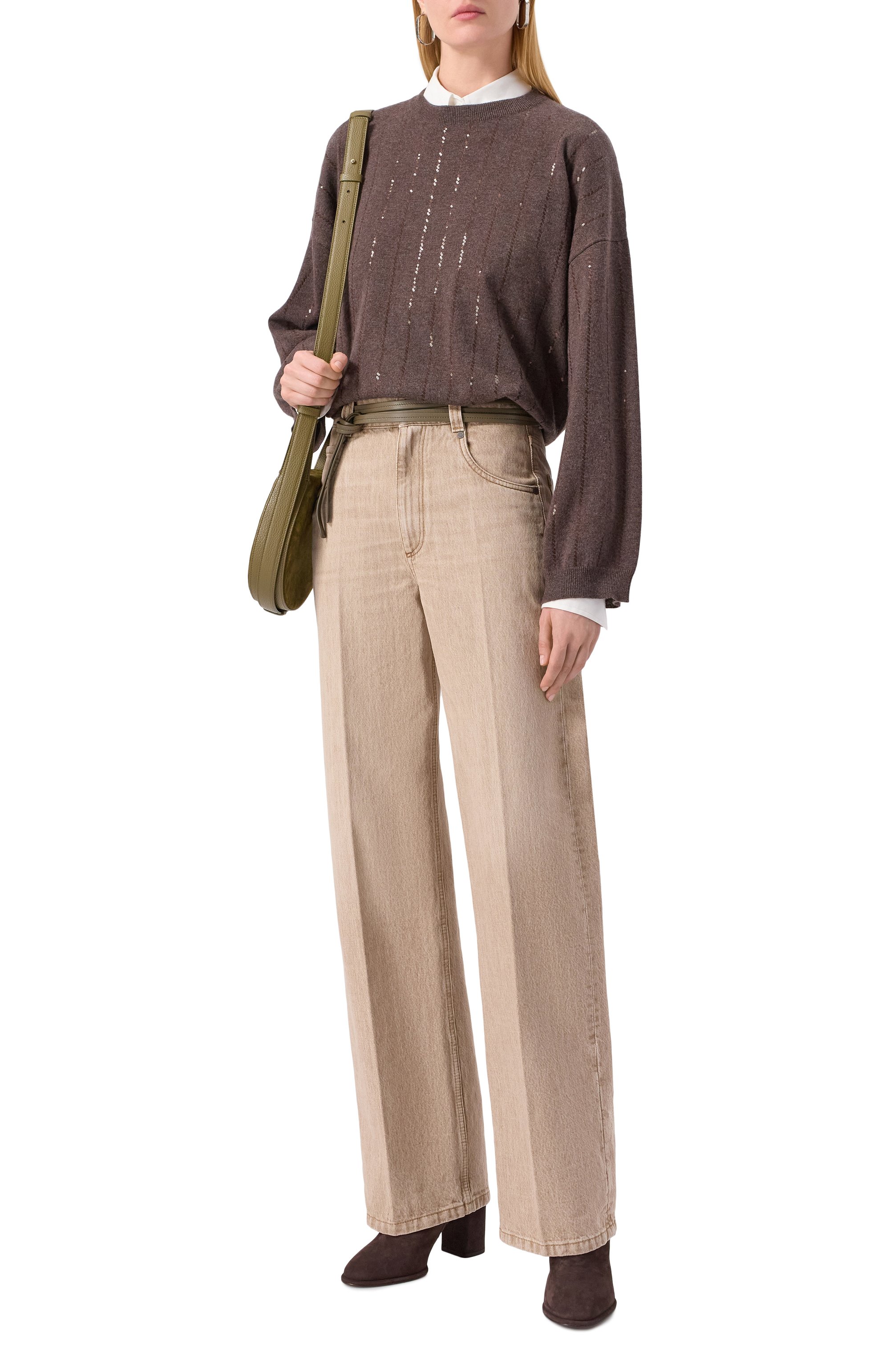 Замшевые ботильоны elsa 80 LE SILLA, арт. 7071R080RDPPP0W, фото 2