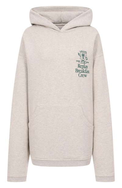Женский хлопковое худи REPLAY, арт. W3506 .000.23942