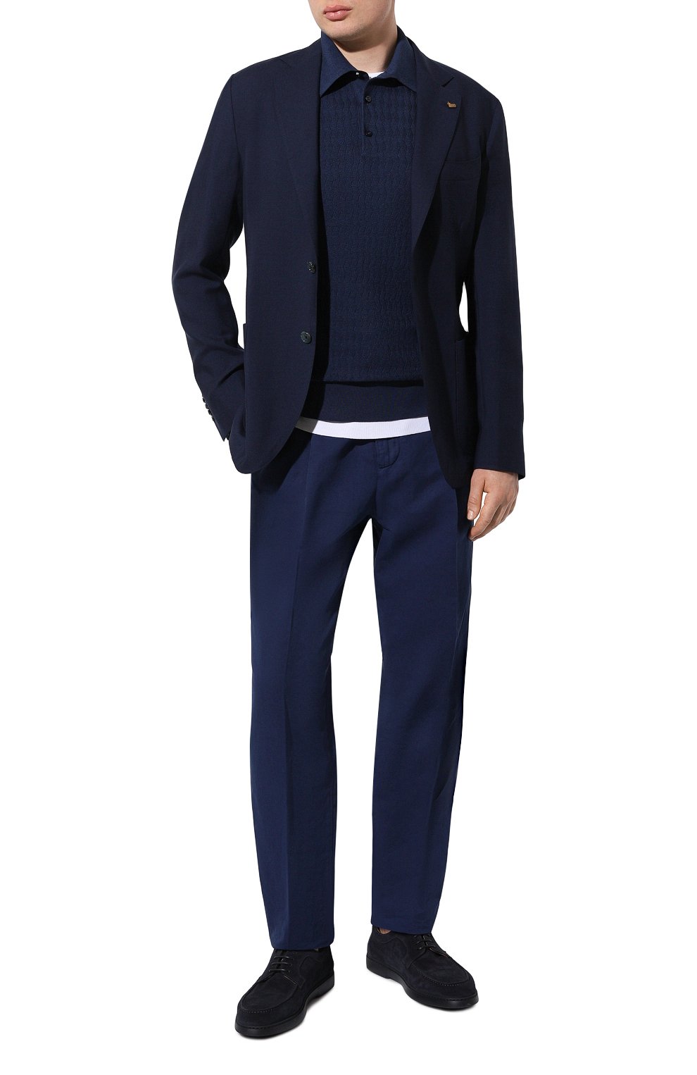 Поло из хлопка и шелка STEFANO RICCI, арт. K818066P13/F24171, фото 2