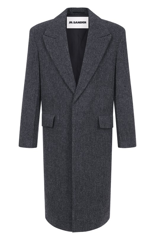 Шерстяное пальто Jil Sander J21AA0193/J40286 Серый J21AA0193/J40286