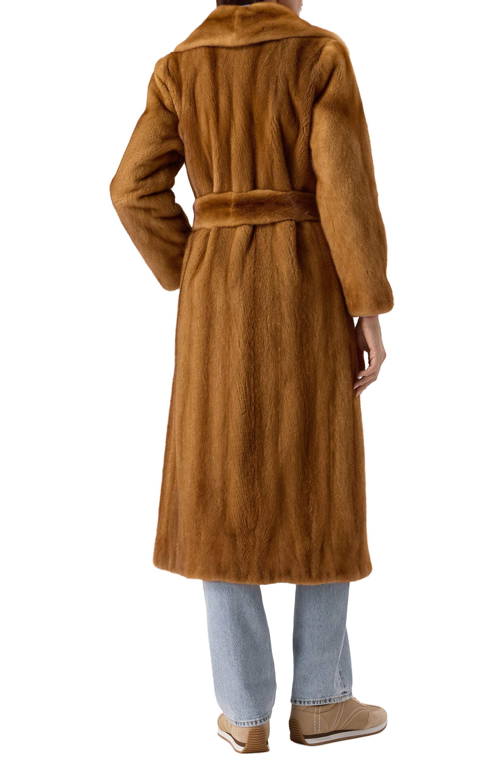 Шуба из меха норки GIULIA GURMAN, арт. J102G42, фото 4