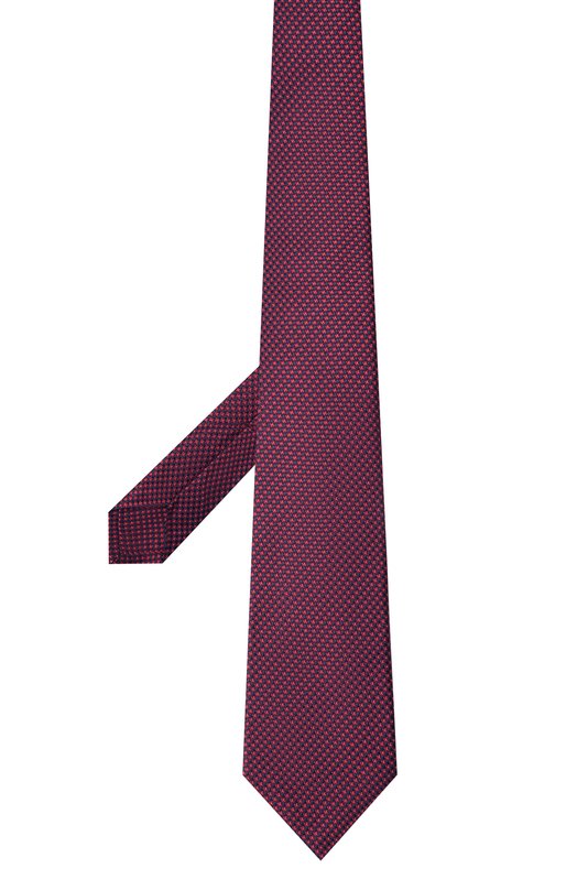 Шелковый галстук Kiton UCRVKPC06L7905 Бордовый  UCRVKPC06L7905 Фото 3