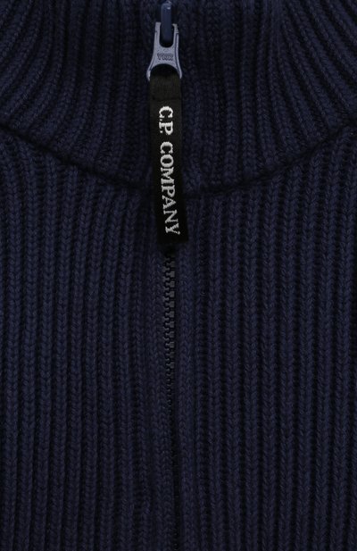 Хлопковый кардиган C.P. COMPANY, арт. CUW004/LHE03/10-14, фото 3