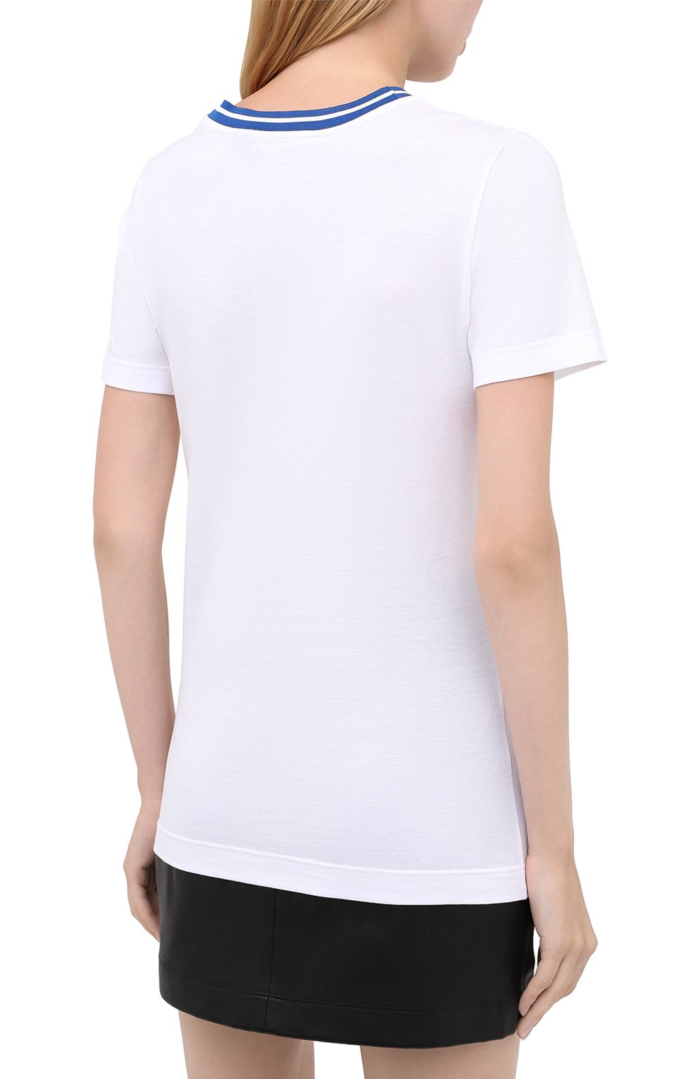 Хлопковая футболка DOLCE & GABBANA, арт. F8M68T/G7XDY, фото 4