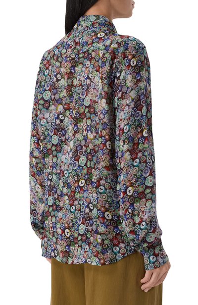 Рубашка из вискозы DRIES VAN NOTEN, арт. 262-130716/4005, фото 4