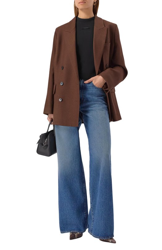 Хлопковая футболка Jacquemus 24ETSW00133/AJ00124 Чёрный  24ETSW00133/AJ00124 Фото 2