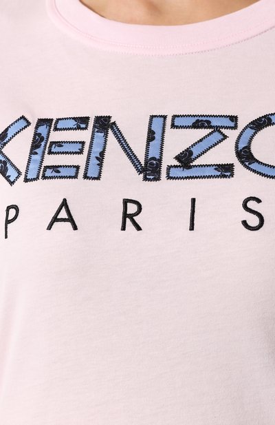 Хлопковая футболка KENZO, арт. 2TS721990, фото 5