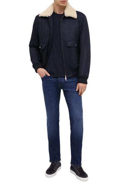 Шерстяной бомбер ELEVENTY PLATINUM, арт. B75GBTB41 TES0B030, фото 2