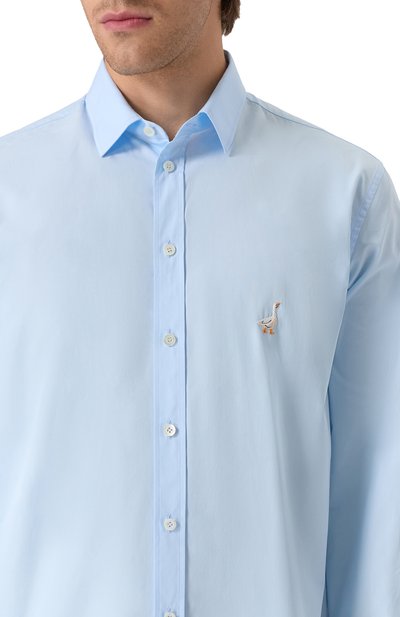 Хлопковая рубашка MOSCHINO, арт. J0223/5235, фото 5