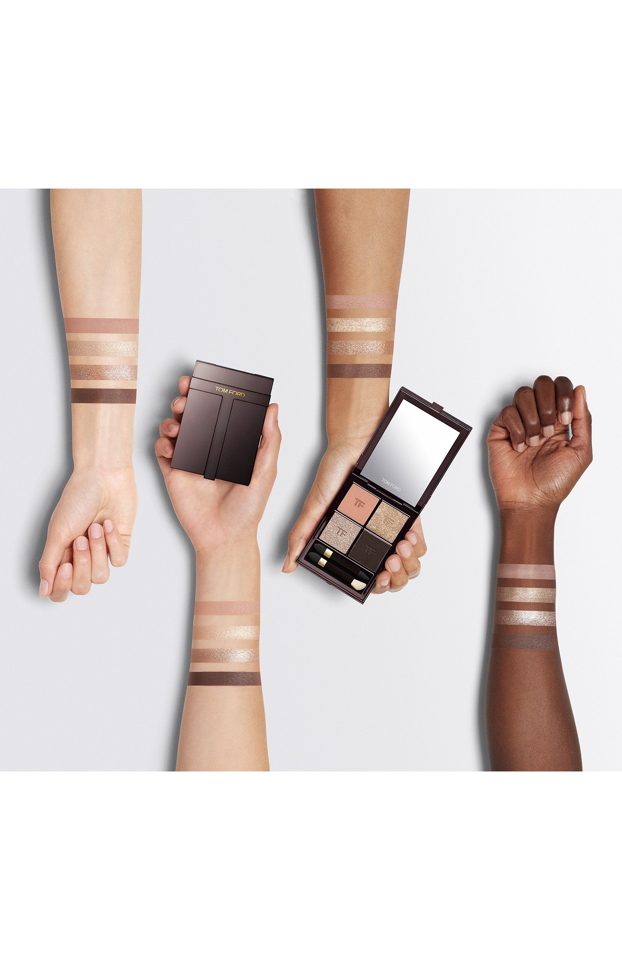 Палетка теней runway eye color quad crème, оттенок 35 rose topaz (7g) TOM FORD, арт. T1QT-01, фото 3