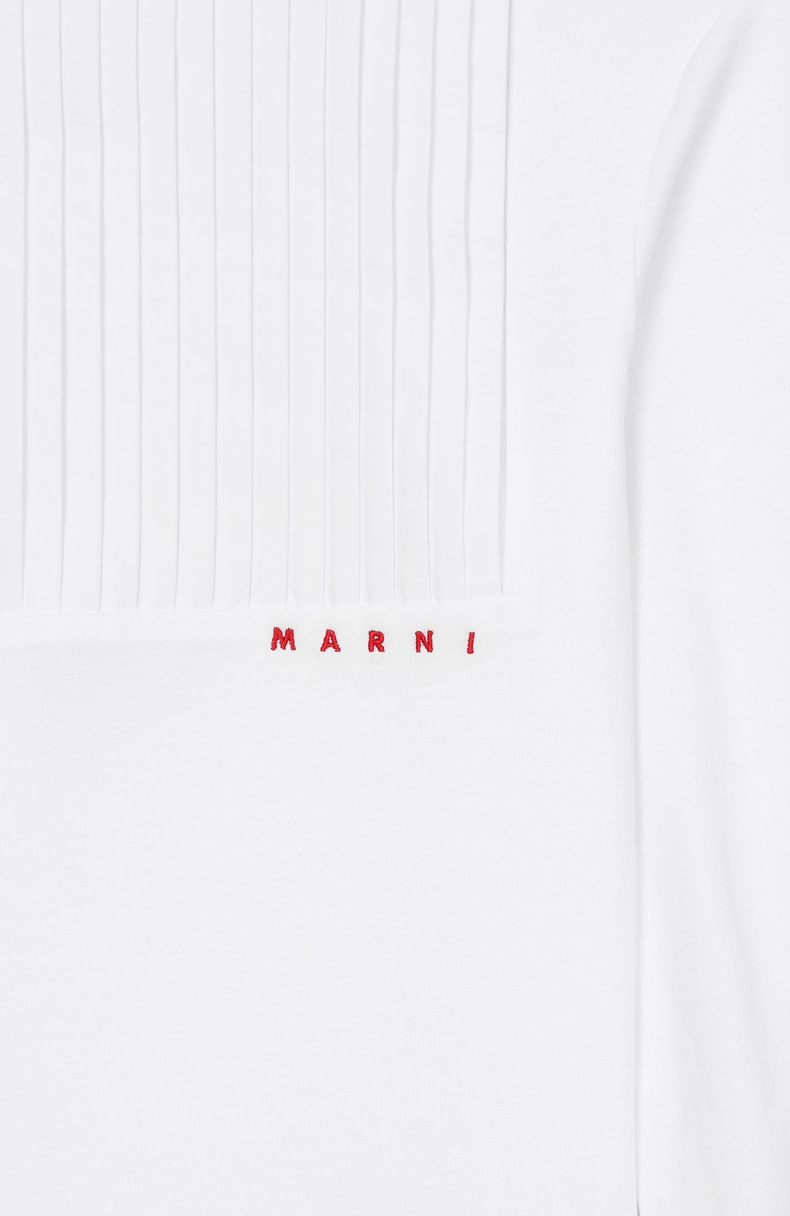 Хлопковый лонгслив MARNI, арт. M01897/M00YM, фото 3