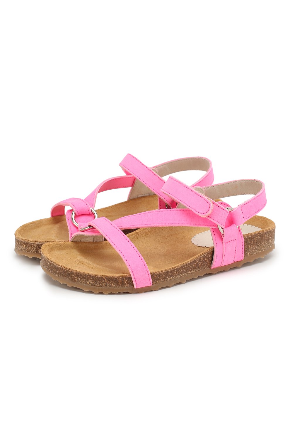 Кожаные сандалии IL GUFO, арт. G568/NABUK FLU0/31-34, фото 1