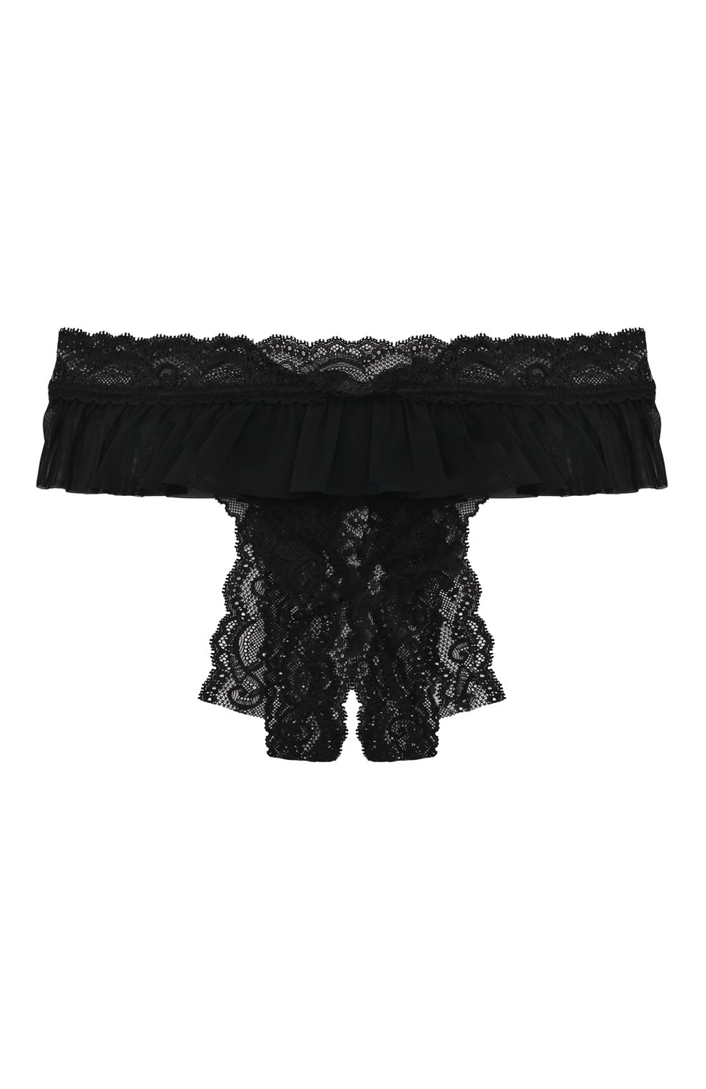 Трусы AUBADE черного цвета по цене 7470 руб., арт. P023, фото 1 Трусы AUBADE, арт. P023, фото 1