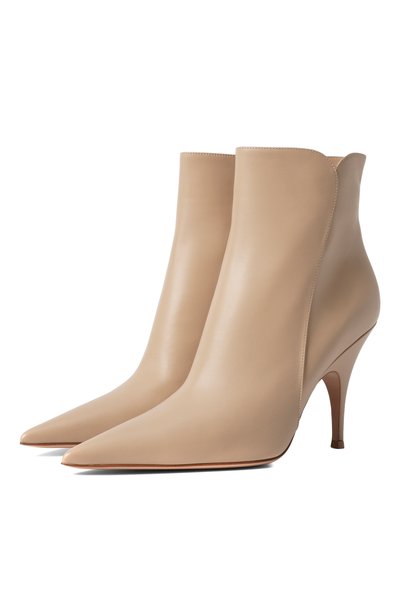 Женские кожаные ботильоны sofia 95 GIANVITO ROSSI, арт. G72819.95RIC.VGISAND