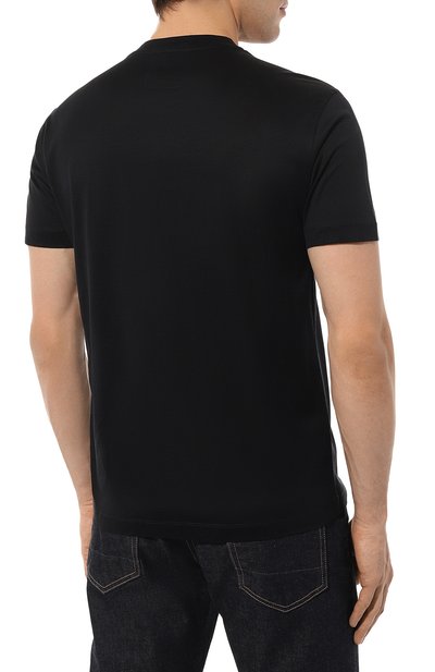 Футболка из лиоцелла и хлопка EMPORIO ARMANI, арт. 8N1TD8/1JUVZ, фото 4