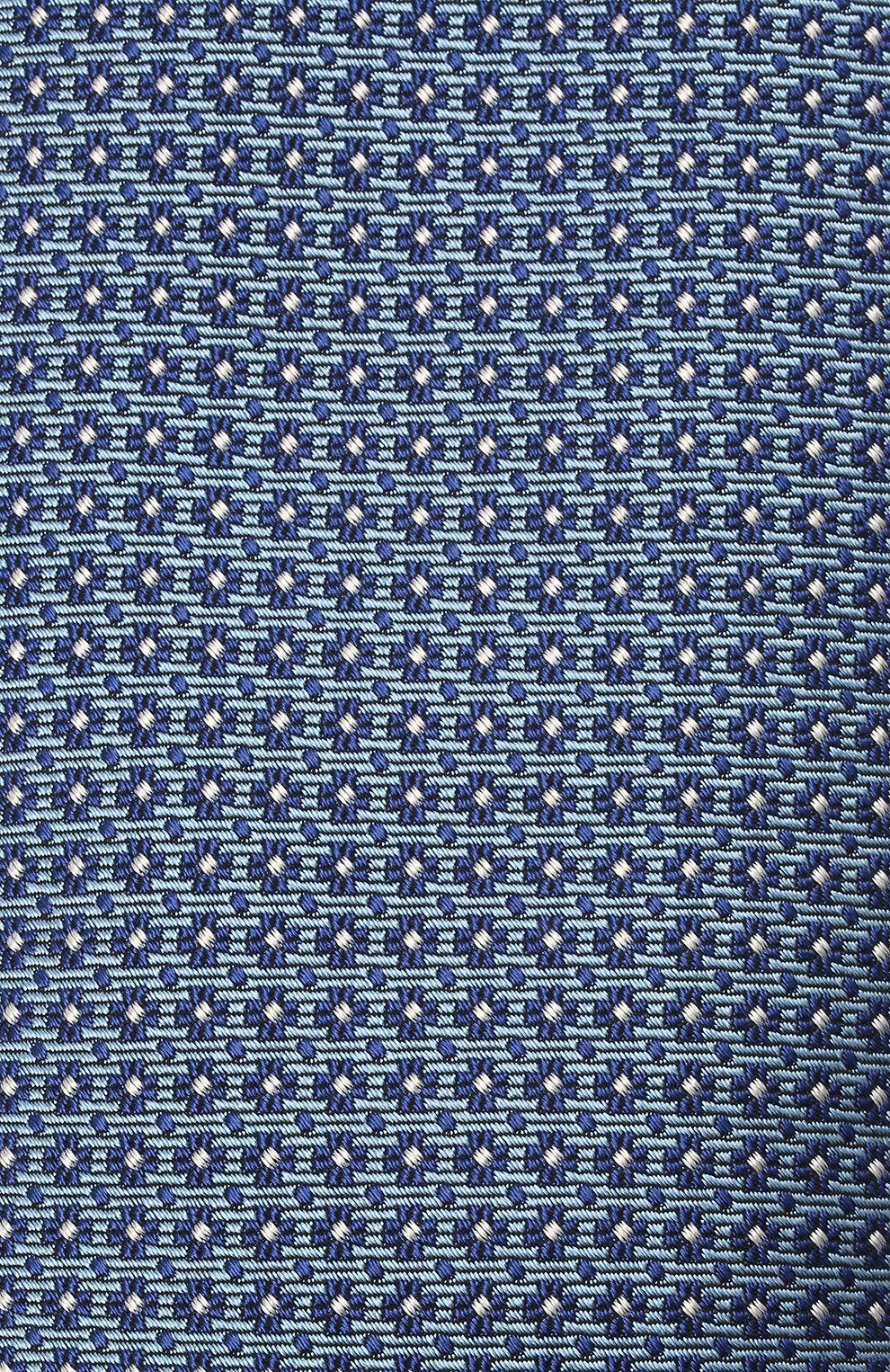 Шелковый галстук ZEGNA голубого цвета по цене 19650 руб., арт. Z2D03T/1XW, фото 4 Шелковый галстук ZEGNA, арт. Z2D03T/1XW, фото 4
