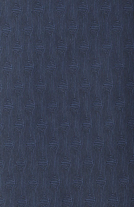 Шелковый галстук Zilli CRAV02M0600VMSE00 Синий  CRAV02M0600VMSE00 Фото 4