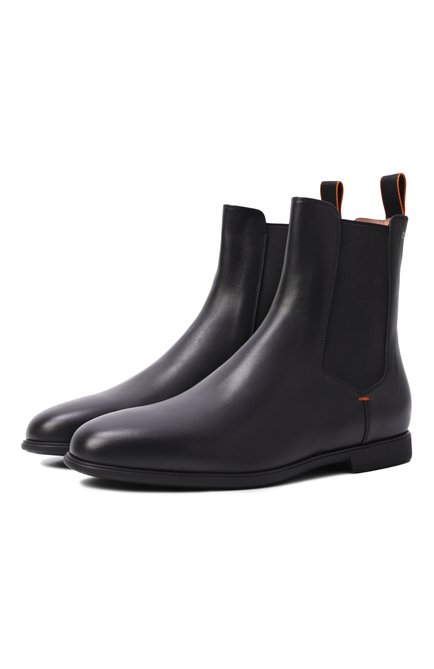 Женские кожаные челси SANTONI, арт. WTEG71866G0MNDYL