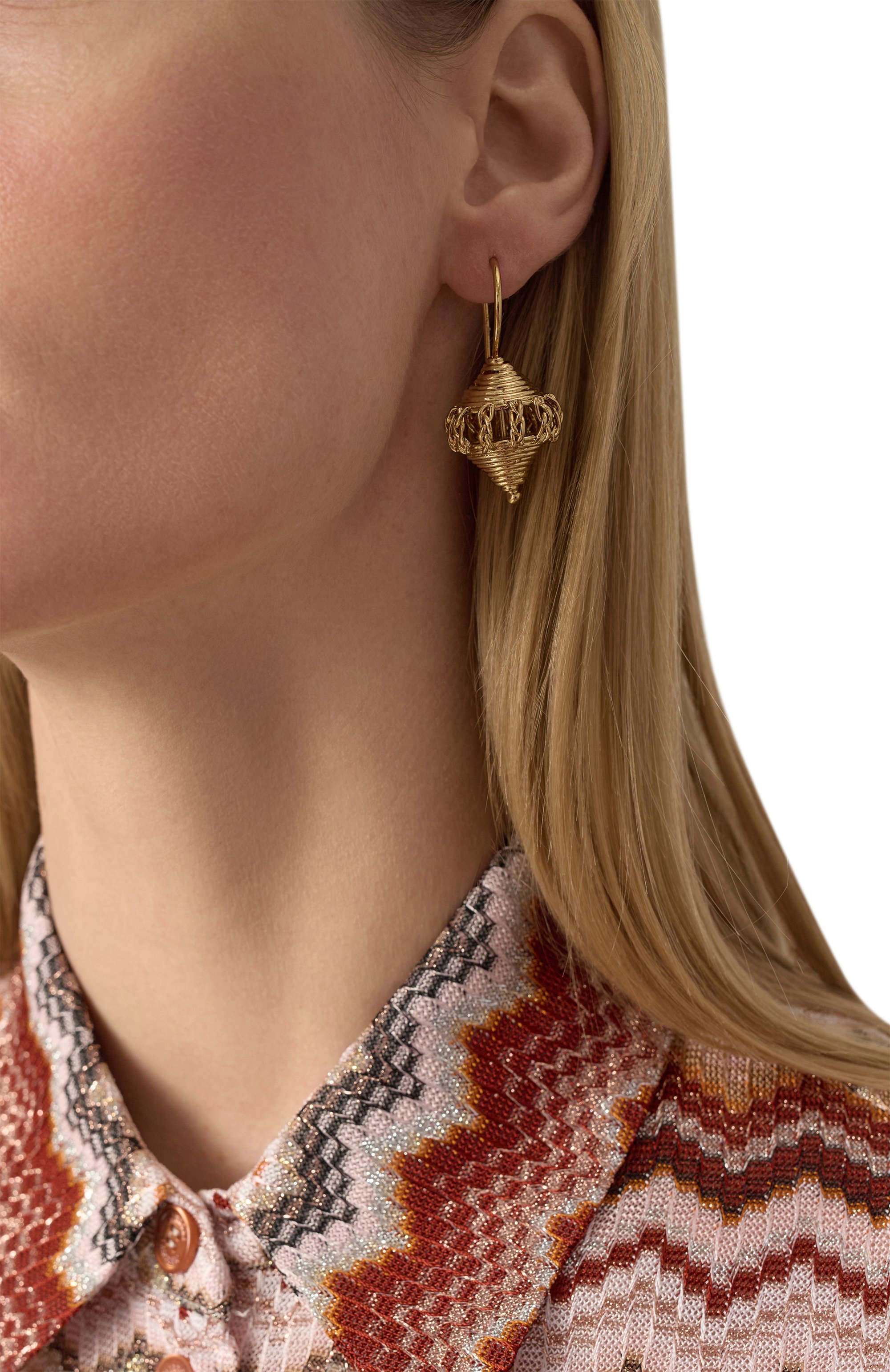 Серьги TOHUM, арт. THM SV SNG EA 01 GP, фото 2